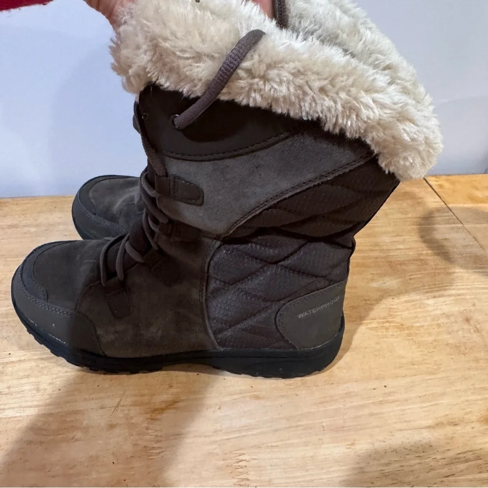 Columbia Women’s Ice Maiden II Boots gray -‎ Size 9